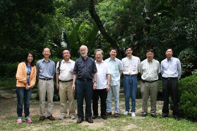 Krzysztof Apt and teachers of the Chinese University of Hong Kong