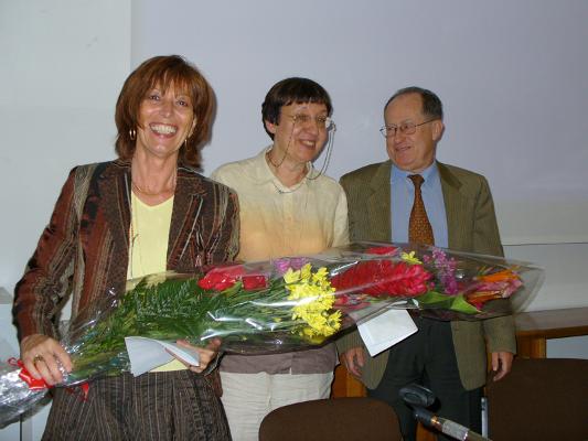 60th Birthday of Mario Coppo, Simona Ronchi and myself, Roma October 2007