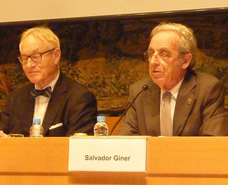 L. Walløe, S. Giner (l.t.r.)