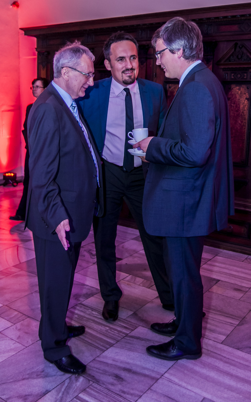Jerzy Langer, Tomasz Gondek (EIT+) and Maciej Litwin (Wrocław Academic Hub)