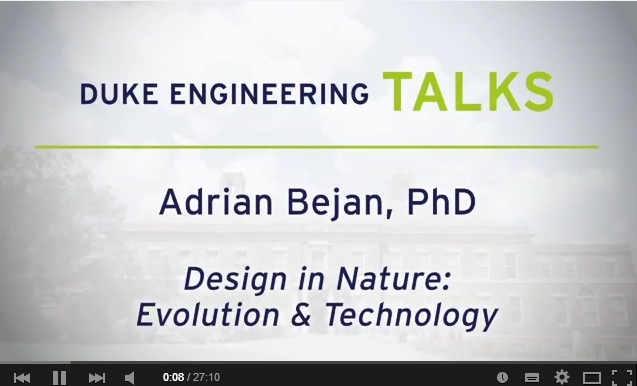 Design in Nature :  Evolution & Technology"