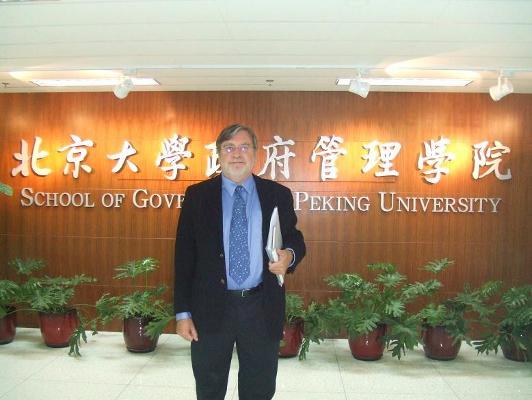 Josep Colomer at Peking University