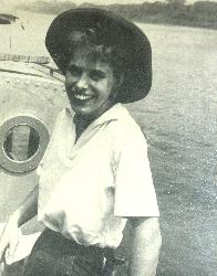 Edith Dasnoy around 1959 in Congo